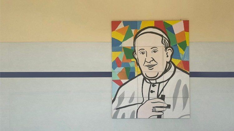 Mural del Papa Francisco