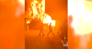 Los vecinos pujan después de que una casa vacía en West Hollywood se incendiara el Día de Acción de Gracias