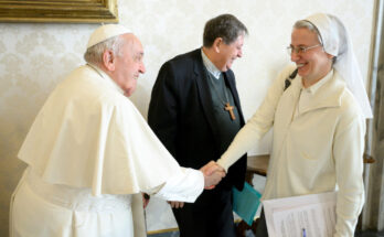 Pope Francis names Italian sister as first woman to lead major Vatican office
